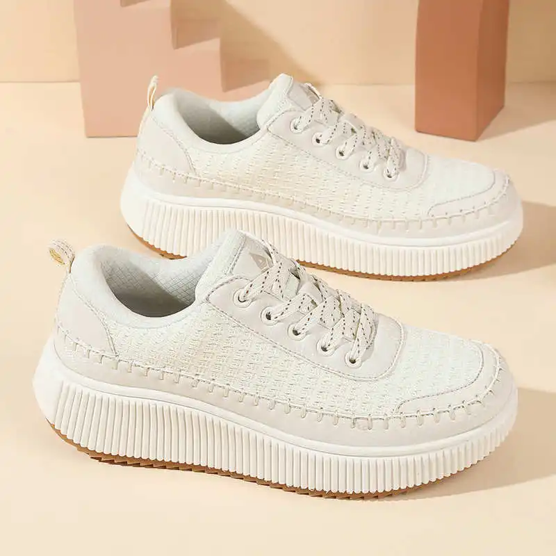 Women Shoes Brown Colour - รองเท้าสีน้ําตาลผู้หญิงรองเท้าฤดูใบไม้ร่วงรองเท้าผ้าใบแบรนด์หรูผู้หญิงกีฬาจากแบรนด์ที่มีชื่อเสียงทุกอย่างรองเท้าผ้าใบ Topanky