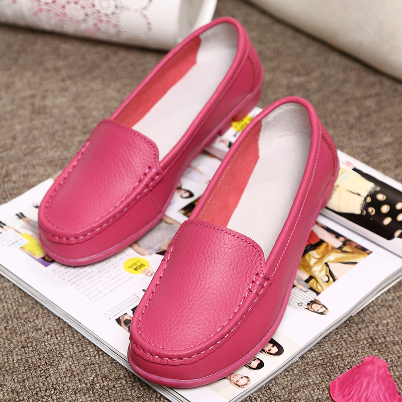 รองเท้าพยาบาลผู้หญิงสีขาว หนัง - Women'S Shoes For Standing All Day บทวิจารณ์และราคา