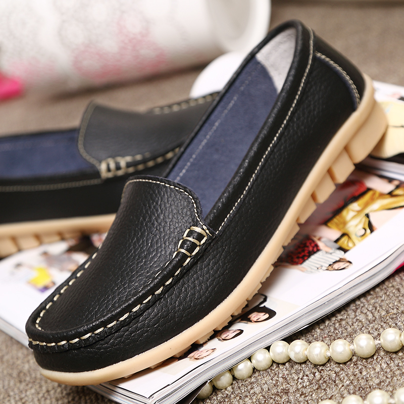 รองเท้าพยาบาลผู้หญิงสีขาว หนัง - Women'S Shoes For Standing All Day บทวิจารณ์และราคา