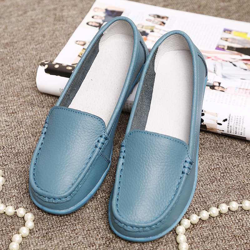 รองเท้าพยาบาลผู้หญิงสีขาว หนัง - Women'S Shoes For Standing All Day บทวิจารณ์และราคา