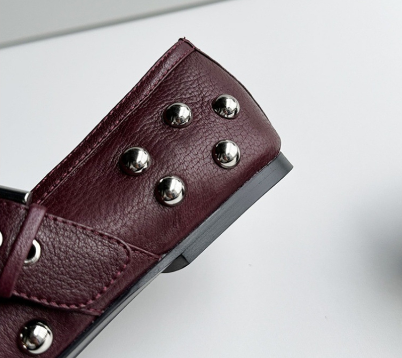 เดฟแอนด์ดี ซัมเมอร์ มินิมอลลิส - Women'S Shoes Burgundy บทวิจารณ์และราคา