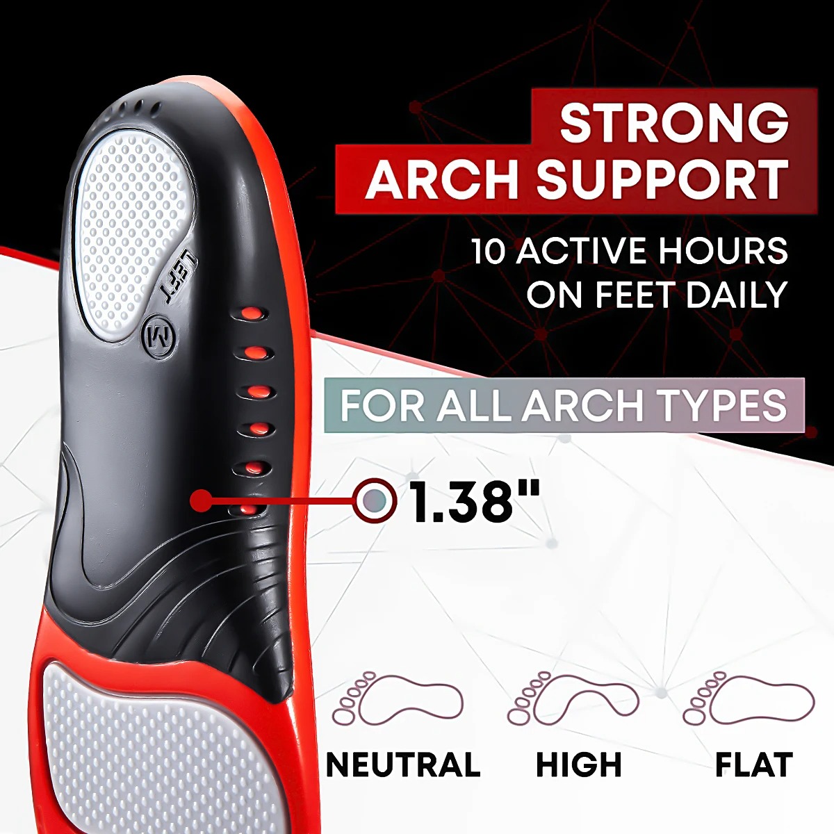 แผ่นรองรองเท้าแบบรองรับอุ้งเท้ - Women'S Shoes For Standing All Day บทวิจารณ์และราคา