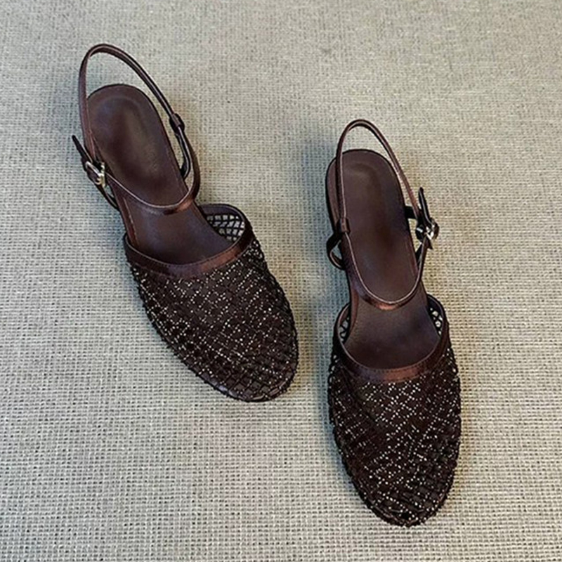 รองเท้าแตะผู้หญิงแบบตาข่าย ประ - Women Shoes Size 7 บทวิจารณ์และราคา