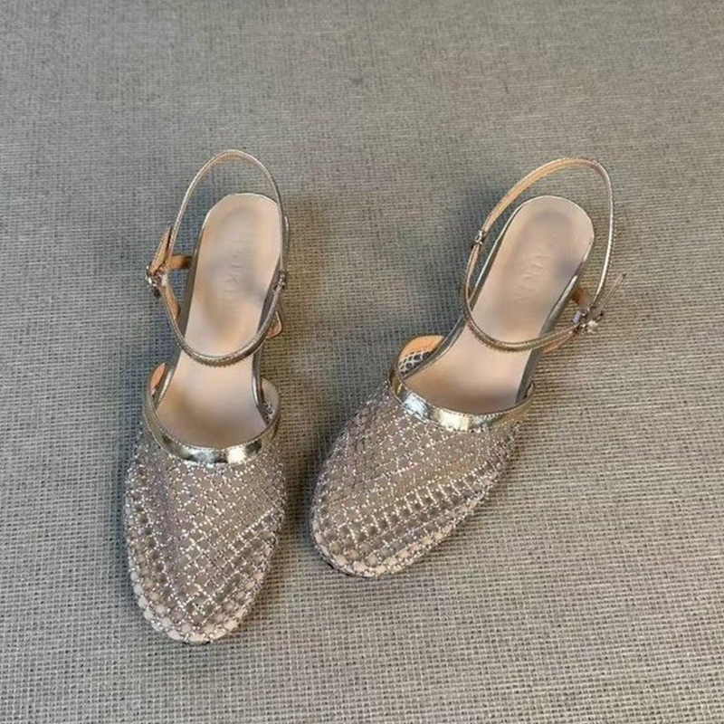 รองเท้าแตะผู้หญิงแบบตาข่าย ประ - Women Shoes Size 7 บทวิจารณ์และราคา