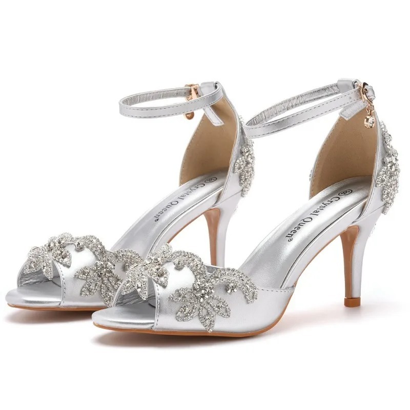 แฟชั่นดีไซเนอร์รองเท้าสตรีหรูห - Peep Toe Heels บทวิจารณ์และราคา