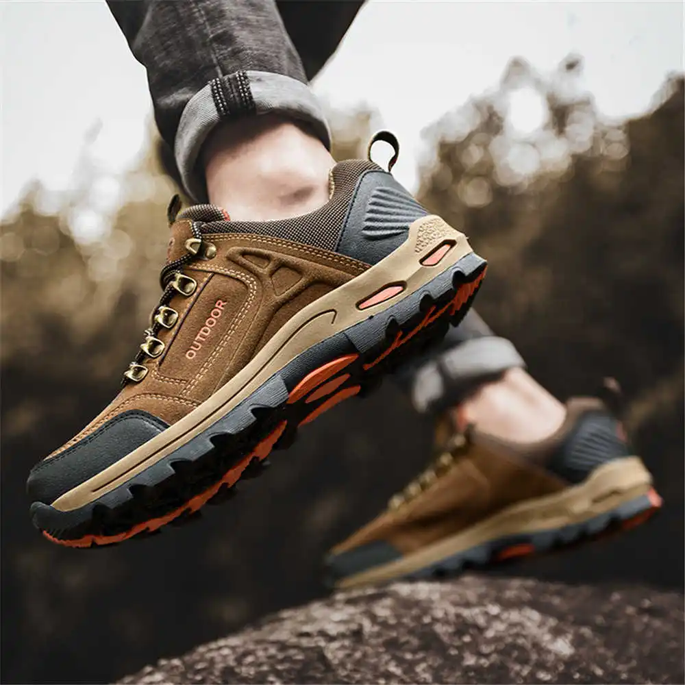 Non-SLIP Lace Up เดินป่าเทนนิส - Women Shoes Brown Colour บทวิจารณ์และราคา