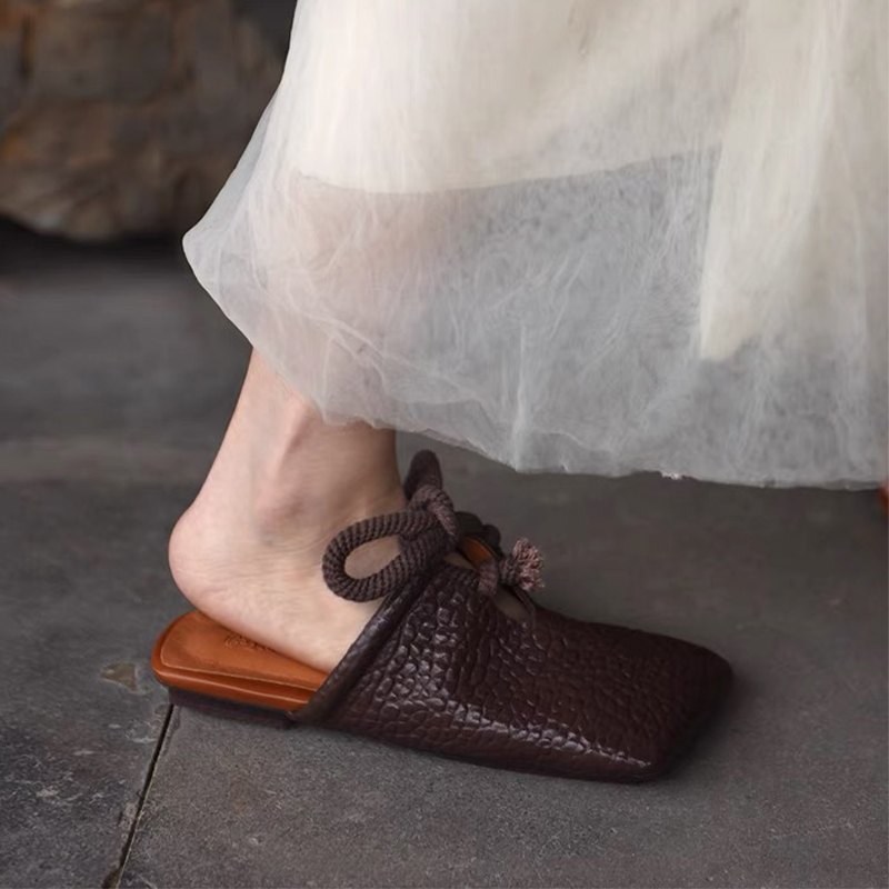 รองเท้าส้นเตี้ยแบบสวมสำหรับผู้ - Women Shoes Size 7 บทวิจารณ์และราคา