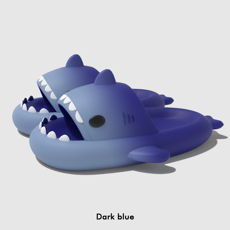 น่ารักการ์ตูน Shark รองเท้าแตะ - Women'S Shoes To Men'S บทวิจารณ์และราคา