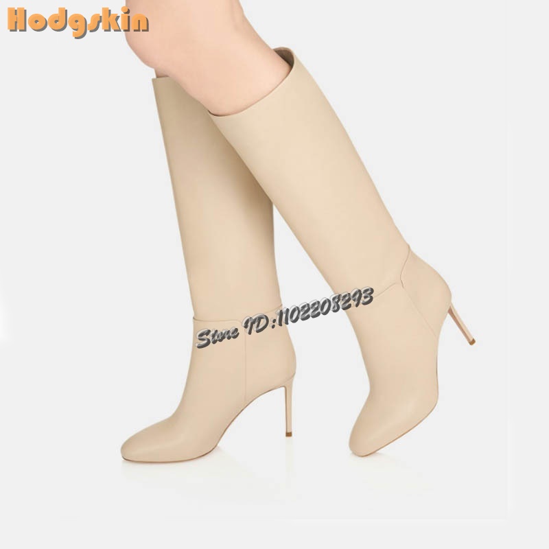 รองเท้าบูทส้นเข็มปลายแหลมสีเบอ - Women'S Shoes Burgundy บทวิจารณ์และราคา