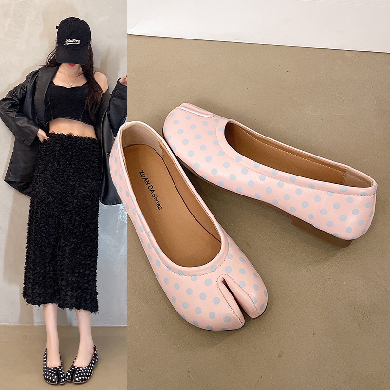 รองเท้าสตรีแบบสวม ลายจุด พื้นก - Women'S Shoes For Standing All Day บทวิจารณ์และราคา