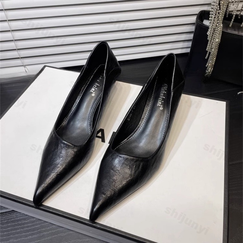 รองเท้าส้นสูงสตรีสิทธิบัตรหนัง - Women'S Shoes Burgundy บทวิจารณ์และราคา