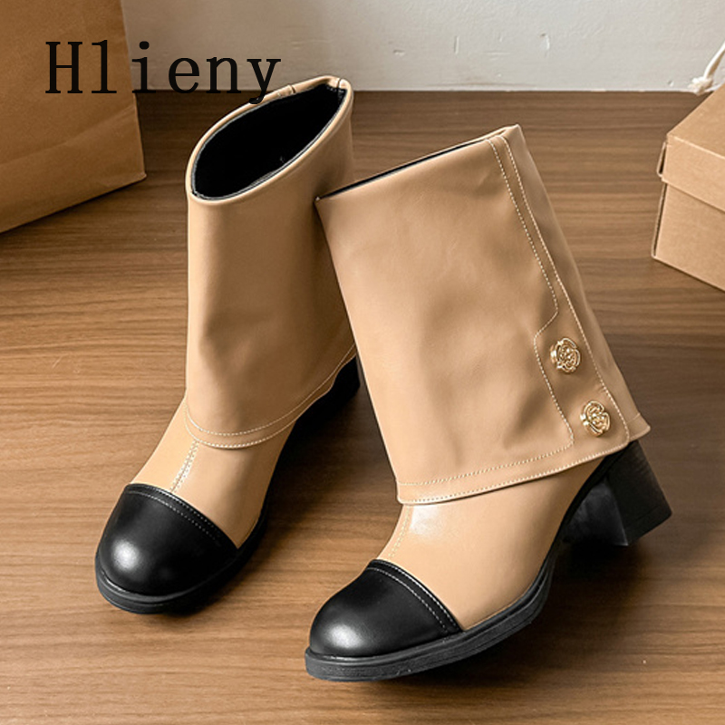 Hlieny แฟชั่นฤดูใบไม้ร่วงและฤด - Women Shoes Size 7 บทวิจารณ์และราคา
