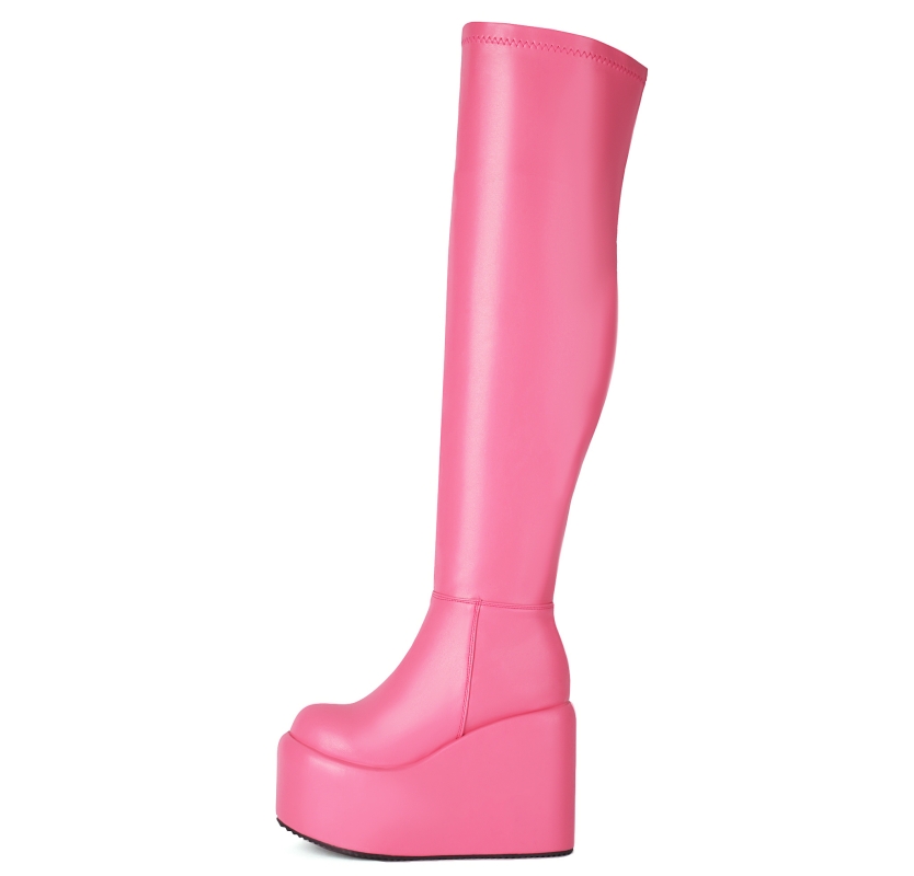แพลตฟอร์ม Over-the-Knee รองเท้ - Women Shoes Size 7 บทวิจารณ์และราคา