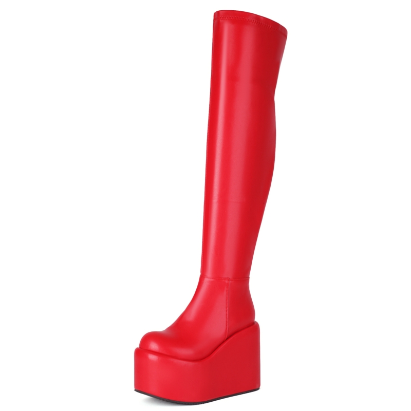 แพลตฟอร์ม Over-the-Knee รองเท้ - Women Shoes Size 7 บทวิจารณ์และราคา