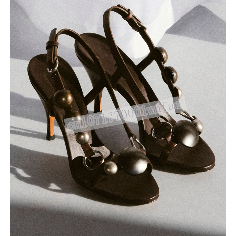 รองเท้าส้นสูงแบบสวมเปิดส้นหนัง - Peep Toe Heels บทวิจารณ์และราคา
