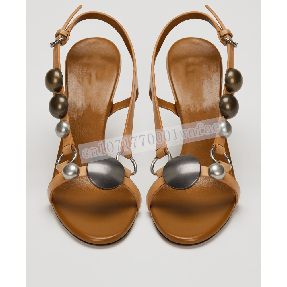 รองเท้าส้นสูงแบบสวมเปิดส้นหนัง - Peep Toe Heels บทวิจารณ์และราคา