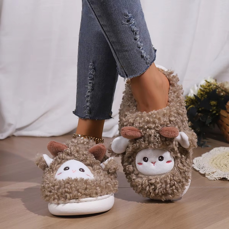 รองเท้าแตะรูปแกะน้อยน่ารักสำหร - Women'S Shoes To Men'S บทวิจารณ์และราคา