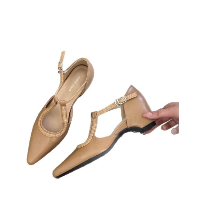 รองเท้าส้นสูงสีเหลืองแบบ T-Str - Women'S Shoes Burgundy บทวิจารณ์และราคา