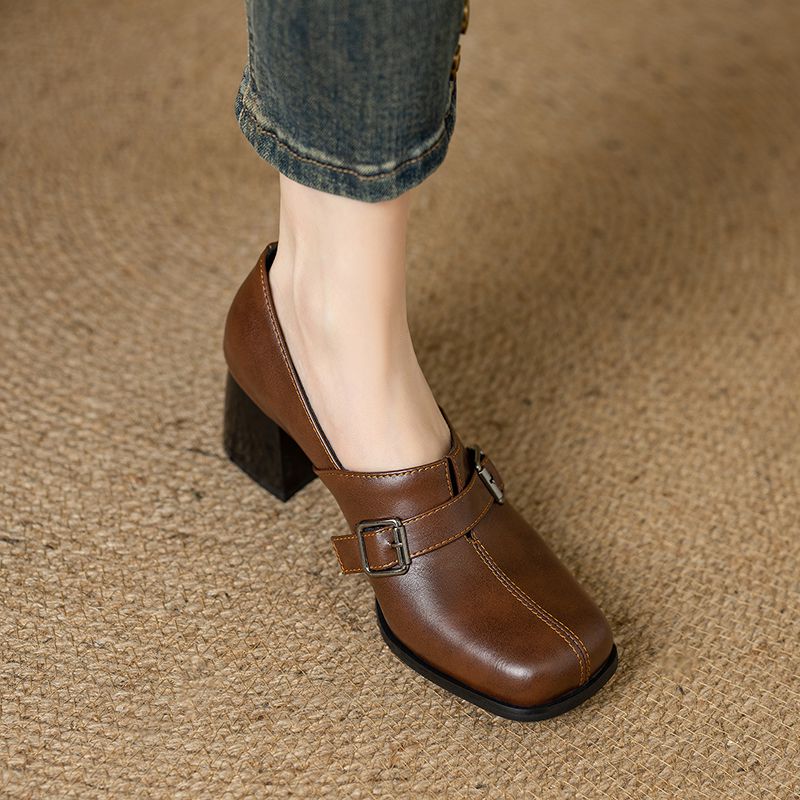 Girseaby Vintage ผู้หญิงปั๊มสแ - Women'S Shoes Plus Size บทวิจารณ์และราคา